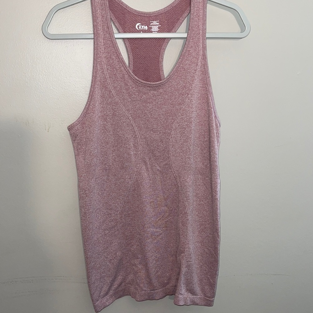 Zyia copper charge racer back tank